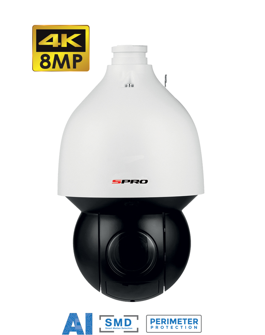 DHIPPTZ80/25XR-AI-V2 SPRO 8 MP PTZ met 25x zoom